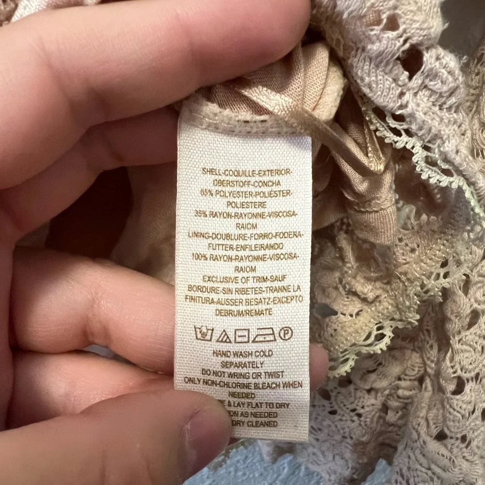 Free People Crochet Lace Top - Picture 6 of 8